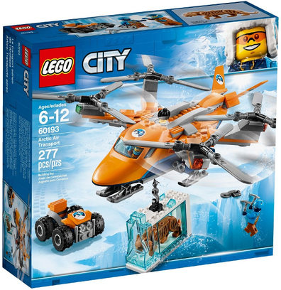 LEGO Set-Arctic Air Transport-Town / City / Arctic-60193-1-Creative Brick Builders